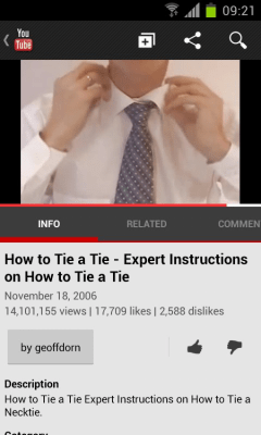 Скриншот приложения how to tie a tie - №1