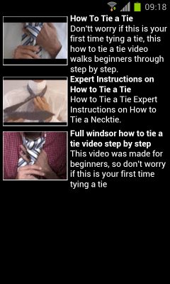 Скриншот приложения how to tie a tie - №6