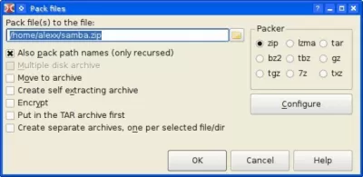 Скриншот приложения Double Commander Portable - №3