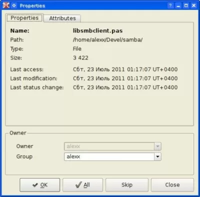 Скриншот приложения Double Commander Portable - №4
