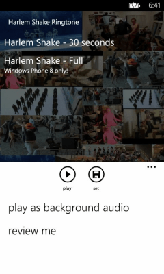 Скриншот приложения Harlem Shake Ringtone - №2