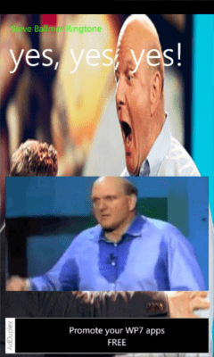 Скриншот приложения Steve Ballmer Ringtone - №4