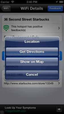 Скриншот приложения Бесплатный WiFi - №3