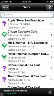 Скриншот приложения Бесплатный WiFi - №5