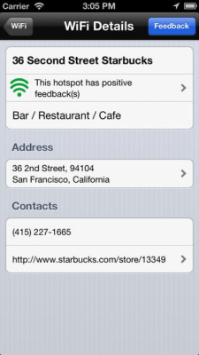 Скриншот приложения Бесплатный WiFi Pro - №3