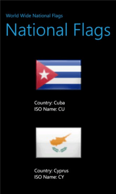 Скриншот приложения National Flags - №3