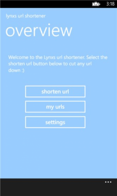 Скриншот приложения Lynxs url shortener - №3