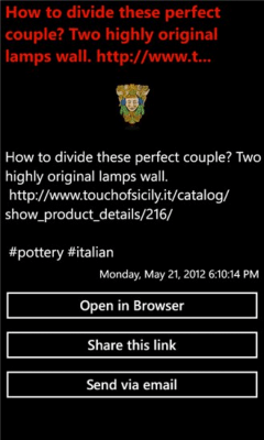 Скриншот приложения Touch Of Sicily - №4