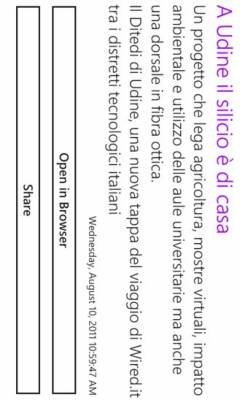 Скриншот приложения Daily Wired Italia - №8