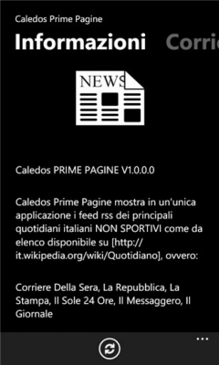 Скриншот приложения Caledos Prime Pagine - №2