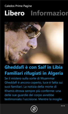 Скриншот приложения Caledos Prime Pagine - №5