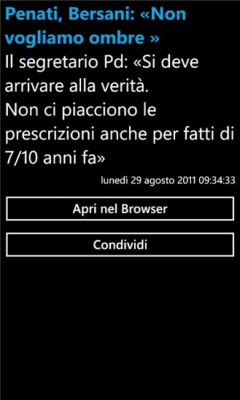 Скриншот приложения Caledos Prime Pagine - №6