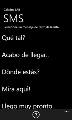 Скриншот приложения Caledos SMS - №3