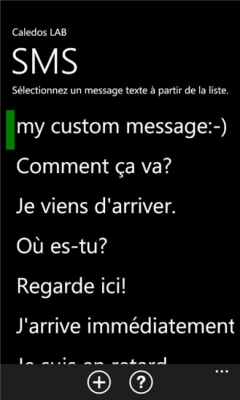 Скриншот приложения Caledos SMS - №4