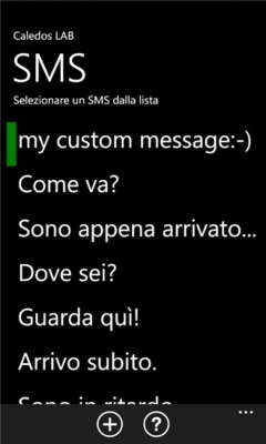 Скриншот приложения Caledos SMS - №5
