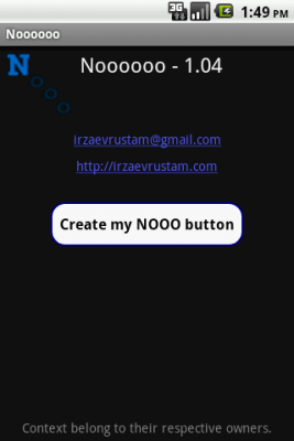 Скриншот приложения Nooooo Widget - №2