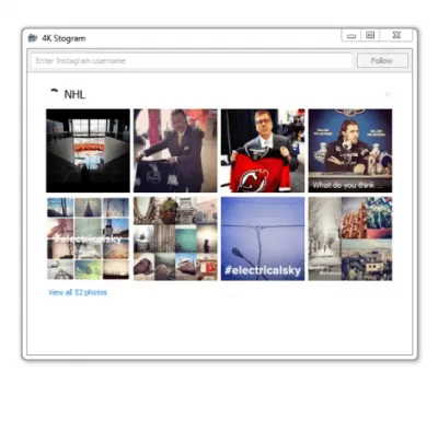 Скриншот приложения 4K Stogram Windows - №2
