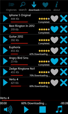 Скриншот приложения Ringtones - №2
