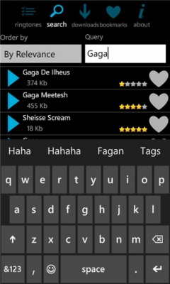 Скриншот приложения Ringtones - №3