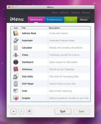 Скриншот приложения iMenu - №2