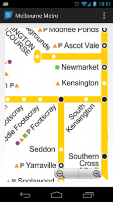 Скриншот приложения Melbourne Metro MAP - №1