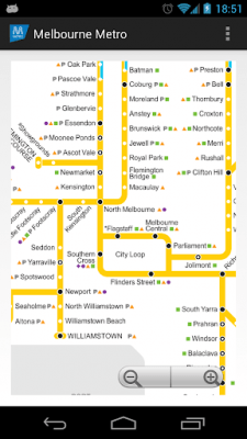Скриншот приложения Melbourne Metro MAP - №2