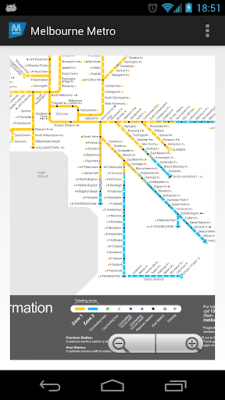 Скриншот приложения Melbourne Metro MAP - №3
