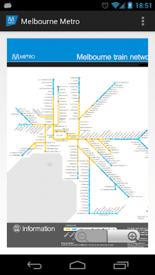 Скриншот приложения Melbourne Metro MAP - №4