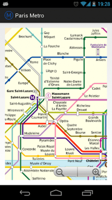 Скриншот приложения Paris Metro MAP - №3