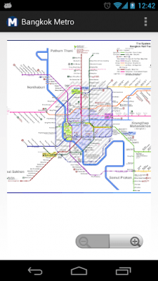 Скриншот приложения Bangkok Metro MAP - №3