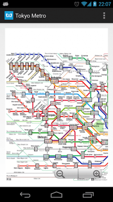 Скриншот приложения Tokyo Metro MAP - №3