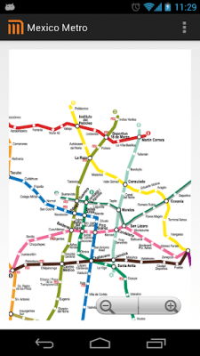 Скриншот приложения Mexico D.F Metro MAP - №3