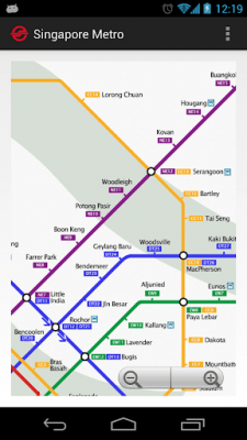 Скриншот приложения Singapore Metro - №1