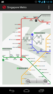 Скриншот приложения Singapore Metro - №2