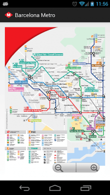 Скриншот приложения BCN Metro MAP - №1