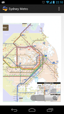 Скриншот приложения Sydney Metro MAP - №1