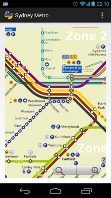 Скриншот приложения Sydney Metro MAP - №3