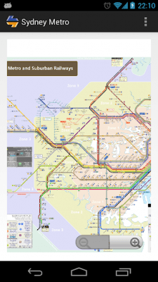 Скриншот приложения Sydney Metro MAP - №4