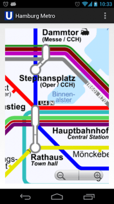 Скриншот приложения Hamburg Metro MAP - №3