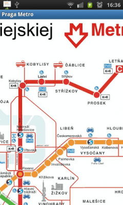 Скриншот приложения Praga Metro - №1