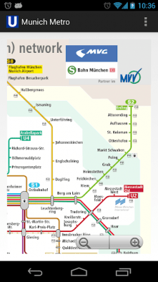 Скриншот приложения Munich Metro MAP - №1