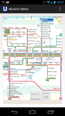 Скриншот приложения Munich Metro MAP - №3
