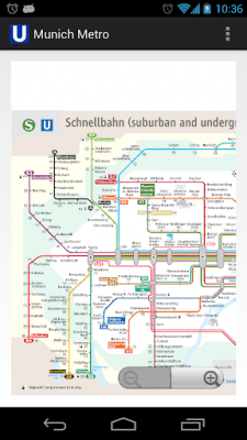 Скриншот приложения Munich Metro MAP - №4