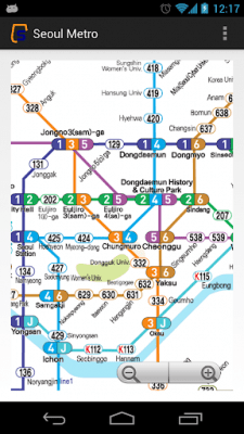 Скриншот приложения Seoul Metro - №1