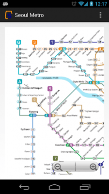Скриншот приложения Seoul Metro - №2