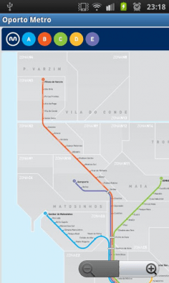 Скриншот приложения Oporto Metro - №1