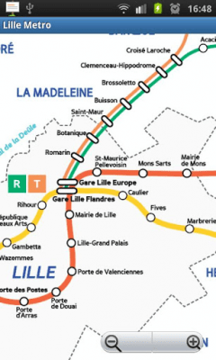 Скриншот приложения Lille Metro - №2