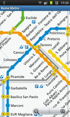 Скриншот приложения Rome Metro - №2