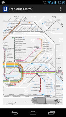 Скриншот приложения Frankfurt Metro MAP - №1