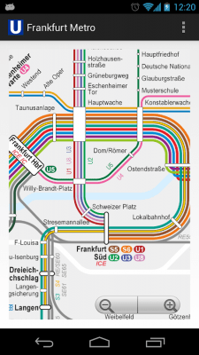 Скриншот приложения Frankfurt Metro MAP - №3